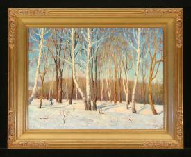 Winter Mosaic by Ivan Sergeevich Tumakov (1918–1990s)