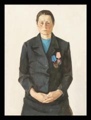 Woman's Portrait by Artist Unknown