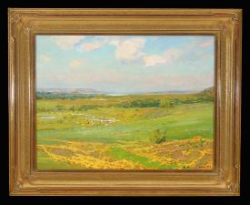 Above the Meadows by Lev Pavlovich Khodchenko (b. 1912)