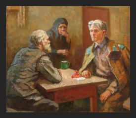 News from the Front by Nikolai Alekseevich Trunov (b. 1924)