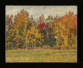 Autumn Motive by Yuri Petrovich Dyakov (1929–2008)