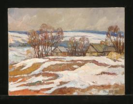 Early Spring by Fyodor Pavlovich Zvonarev (1929–2000)