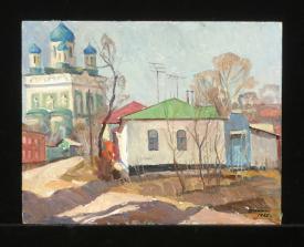 A Small House by Ivan Grigorevich Mishin (1928–2001)