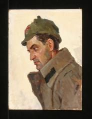 Soldier of the Red Army by Ivan Grigorevich Mishin (1928–2001)