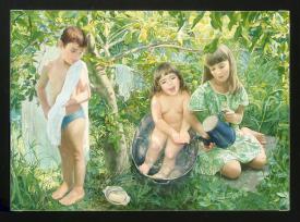 Summer by Anna Yurievna Lebedeva (b. 1966)