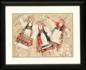 Summer Song and Dance by Irina Nikolaevna Safronova (b. 1950)