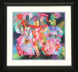 Cheerfully Into the Night by Irina Nikolaevna Safronova (b. 1950)