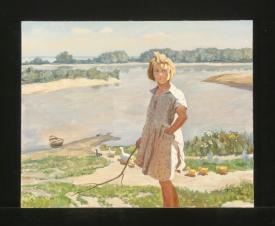 Olya by Grigori Andreevich Goncharov (1913–2001)