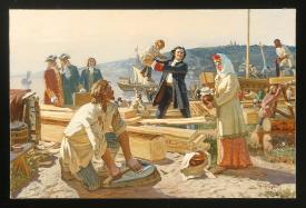 Birth of the Navy by Grigori Andreevich Goncharov (1913–2001)