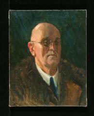 Portrait of Grabarb by Viktor Andreevich Donskoi (b. 1945)