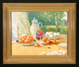 Outdoor Still Life by Nikolai Alekseevich Trunov (b. 1924)