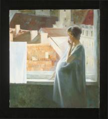 Waiting by Ariadna Leonidovna Sokolova (b. 1925)