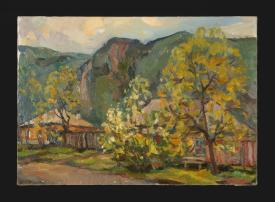 Sludyanka (a place) by Fyodor Pavlovich Zvonarev (1929–2000)