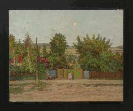 Evening in the Village of Belogorie by Yuri Petrovich Dyakov (1929–2008)