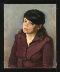 Portrait of a Woman by Nikolai P. Esin (b. 1960)