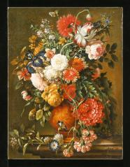 Flowers by Valentin Sergeevich Makhitaryants (b. 1943)