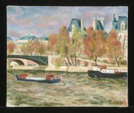 Paris. Hotel de Ville by Nikita Petrovich Fomin (b. 1949)
