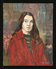 Portrait of a Young Girl by Yevgeni Borisovich Khoroshilov (1930–1982)