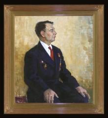 Soviet Hero Sorokin by Nikolai Alekseevich Trunov (b. 1924)