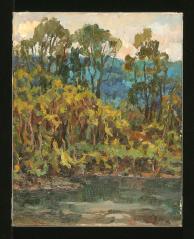 Riverbank by Fyodor Pavlovich Zvonarev (1929–2000)