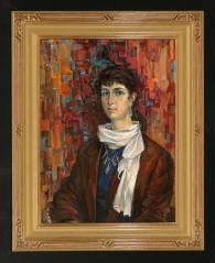 Portrait of a Young Lady by Khairullah Magomedovich Kurbanov (b. 1936)