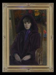 Lena Petrova by Alexander Mikhailovich Kurzanov (b. 1938)
