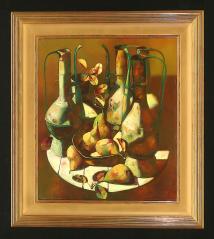 Still Life with Pears by Sergei Dmitrievich Kichko (b. 1946)