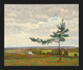 Lone Pine Tree by Vladimir Ilich Shchedrin (b. 1942)
