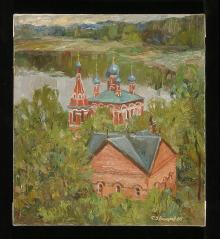 At Krovi by Fyodor Pavlovich Zvonarev (1929–2000)