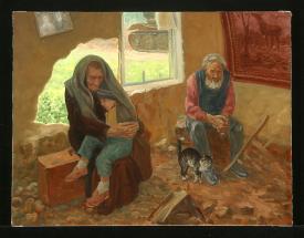Chechnya by Alexander Mikhailovich Kurzanov (b. 1938)