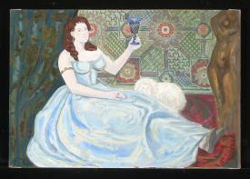 Wife of the Burgomaster by Yevgeni Borisovich Khoroshilov (1930–1982)