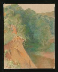 Riverbank by Nikolai Alekseevich Trunov (b. 1924)