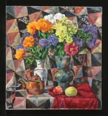Two Bouquets by Leonid Alekseevich Sokolov (b. 1945)