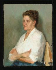 Portrait of a Woman by Viktor Andreevich Donskoi (b. 1945)