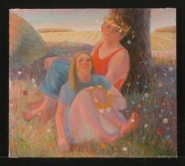 Cornflowers by Viktor Andreevich Donskoi (b. 1945)