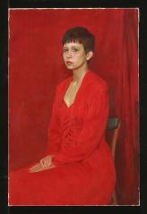 Young Woman by Vasili Ivanovich Bratanyuk (b. 1964)