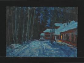 Academic Dacha by Fyodor Pavlovich Sergienko (b. 1920)