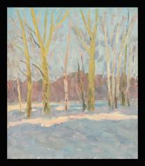 March Sun by Fyodor Pavlovich Sergienko (b. 1920)