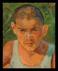 A Boy by Vasili Andreevich Smagin (1921–1987)