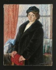 Portrait of a Woman by Anatoli Alekseevich Nebolsin (1934–2006)