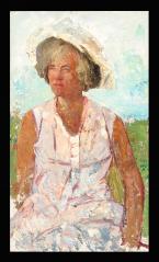 In the Sun by Yevgeni Borisovich Khoroshilov (1930–1982)