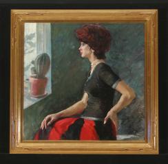 Olya by Anatoli Alekseevich Nebolsin (1934–2006)