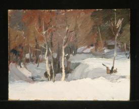 Voronezh. A Sketch by Fyodor Pavlovich Zvonarev (1929–2000)