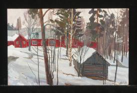 Academic Dacha by Yuri Petrovich Sanin (1939–1997)