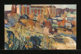 Outskirts of Voronezh by Yuri Petrovich Sanin (1939–1997)