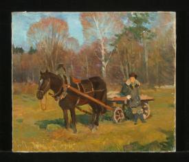 Wagon by Georgi Andreevich Melekhin (1933–2000)