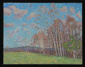 Spring by Yevgeni Yurevich Lyapin (b. 1929)