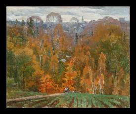 Autumn by Georgi Andreevich Melekhin (1933–2000)