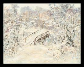 Bridge by Anatoli Akimovich Voronov (b. 1937)