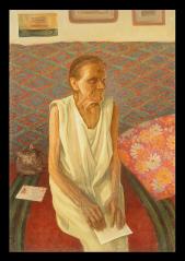 A Letter from the Son by Alexander Mikhailovich Kurzanov (b. 1938)